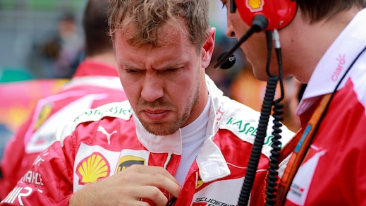 F1 Ferrari, Vettel penalizzato di tre posizioni in Giappone