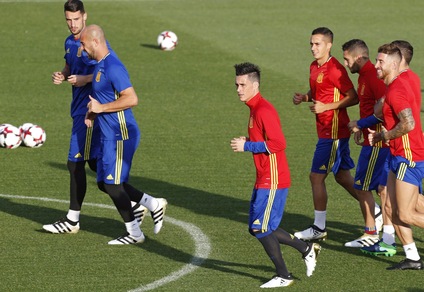 Spagna, Callejon si prepara alla sfida con l'Italia