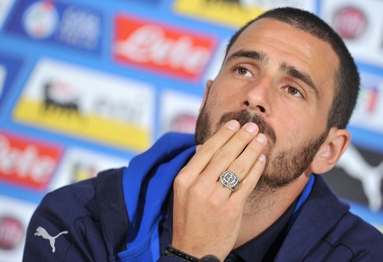 Italia, Bonucci parla del piccolo Matteo e si commuove