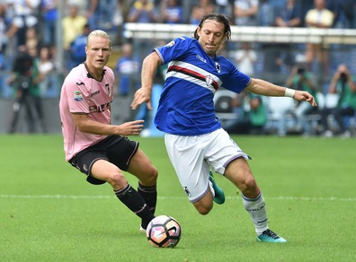 Serie A Sampdoria, differenziato per Barreto e Schick