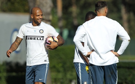 Inter: quanti sorrisi in allenamento nonostante la sconfitta con la Roma