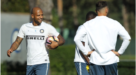 Inter: quanti sorrisi in allenamento nonostante la sconfitta con la Roma