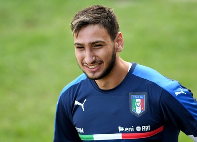 Italia, Donnarumma: «Buffon? Seguo tutto quello che fa»
