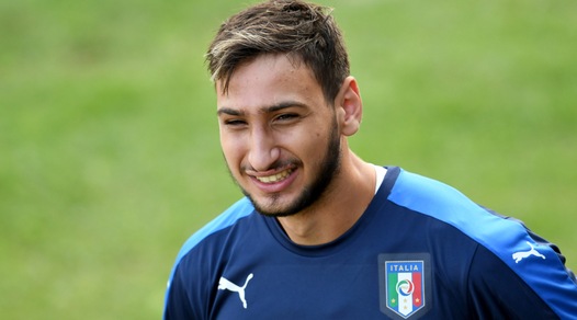Italia, Donnarumma: «Buffon? Seguo tutto quello che fa»