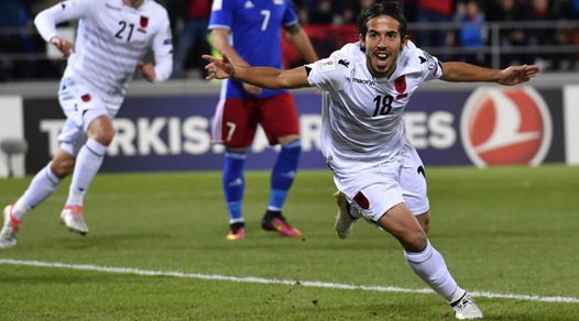Liechtenstein-Albania 0-2: De Biasi al vertice del girone