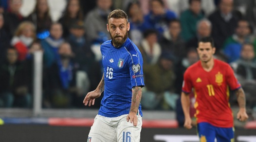Italia-Spagna 1-1: De Rossi su rigore salva gli Azzurri