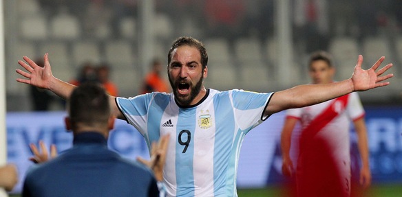 Mondiali 2018 Sudamerica, Argentina: Higuain non basta. Brasile e Uruguay show con Neymar e Cavani