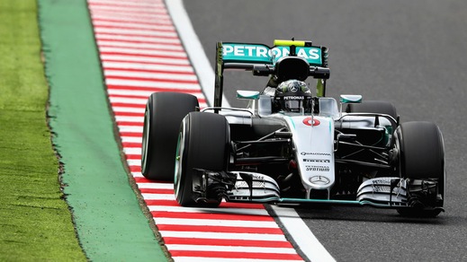 F1 Giappone: Rosberg domina le libere, Raikkonen terzo