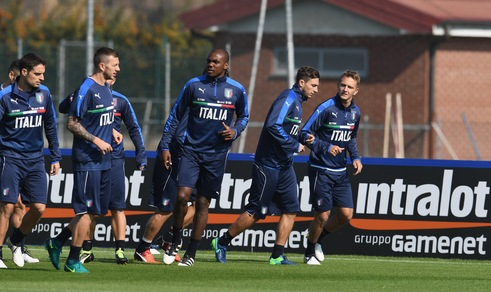 Italia, gli Azzurri riprendono ad allenarsi senza Pellè