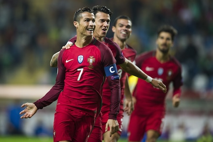 Portogallo-Andorra 6-0, Cristiano Ronaldo show: che poker!