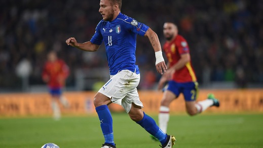 Qualificazioni mondiali: Macedonia-Italia, Immobile gol a 2,40