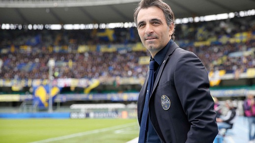 Serie B Verona, Pecchia: «Pazzini? Un vero riferimento»
