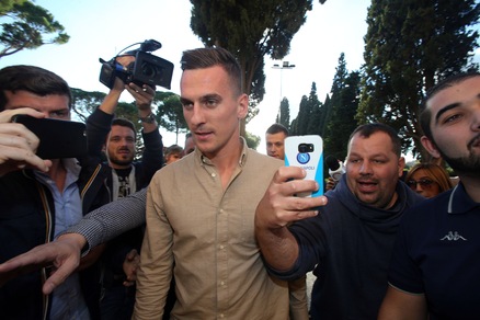 Napoli, Milik pronto a rientrare in gruppo