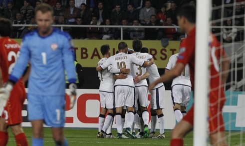 Russia 2018: Macedonia-Italia 2-3, Immobile salva gli azzurri