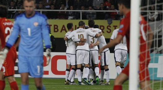 Russia 2018: Macedonia-Italia 2-3, Immobile salva gli azzurri
