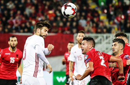 Russia 2018: Albania-Spagna 0-2, le immagini della vittoria roja
