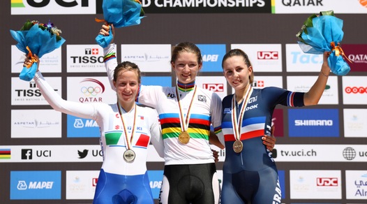 Ciclismo, Mondiali: Morzenti d'argento nella crono juniores