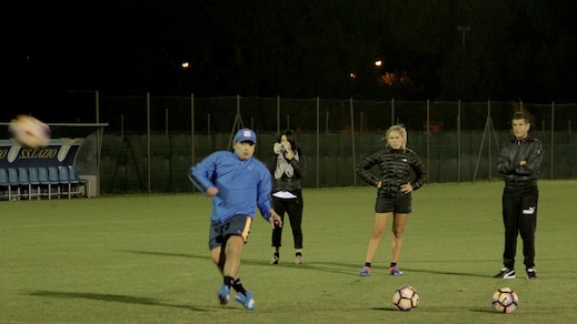 La proposta di Maradona: «Giordano allenatore e io secondo alla Lazio»