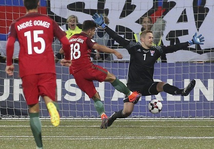 Isole Faroe-Portogallo 0-6: André Silva fa tris