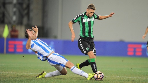 Serie A Sassuolo, seduta differenziata per Berardi