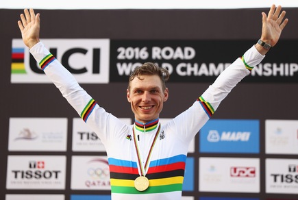 Ciclismo, Mondiali: Tony Martin oro nella crono, è il quarto titolo iridato