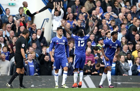 Premier League: Chelsea-Leicester 3-0, le immagini del trionfo di Conte