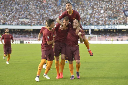 Napoli-Roma 1-3: Dzeko e Salah, impresa giallorossa