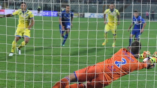 Serie A Pescara, Caprari fa mea culpa: «Dispiace per il rigore»