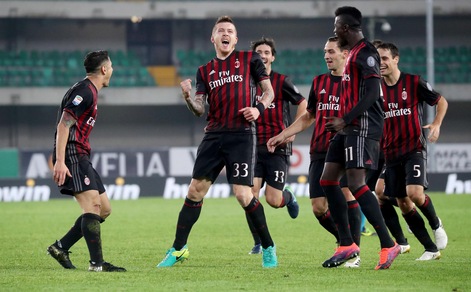Serie A, Chievo-Milan 1-3. Kucka e Niang, rossoneri secondi