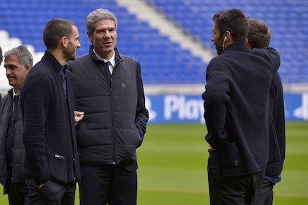 Champions League: la Juventus scopre lo Stade des Lumieres, le immagini