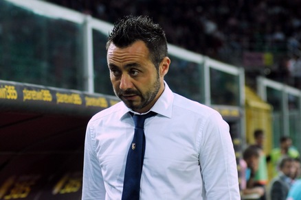 Serie A Palermo, De Zerbi: «Totti? Spero che resti in panchina...»