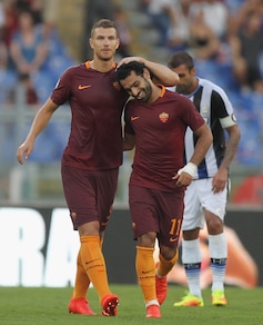 Serie A, Roma: in Europa nessuna coppia del gol come Dzeko-Salah