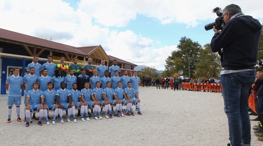 La Lazio ad Amatrice, Lotito: «Qui per portare il sorriso e futuro». Il sindaco: «Grazie!»