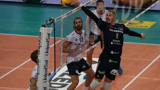 Volley: Superlega, Lube a punteggio pieno, Modena implacabile contro  Padova