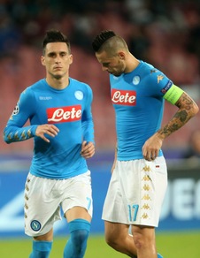 Napoli, Hamsik: «Brutto momento, punito ogni nostro errore»