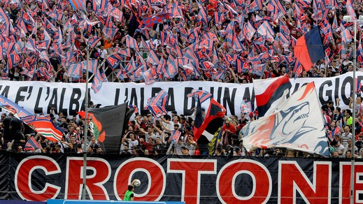 Serie A Crotone: è ufficiale: lo Scida per le gare interne