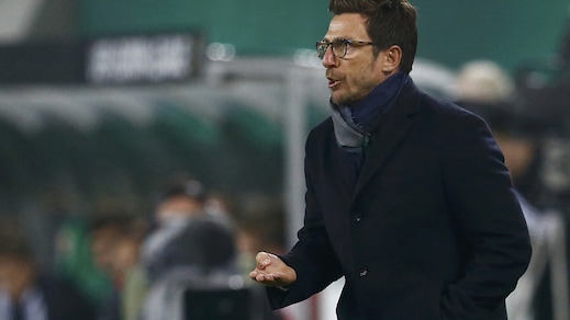 Europa League Sassuolo, Di Francesco: «Ottima gara. Contento dei miei ragazzi»