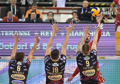 Volley: Superlega, Perugia batte Ravenna ma solo al tie break