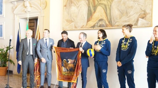 Volley: A1 Femminile, Conegliano ricevuta da Luca Zaia