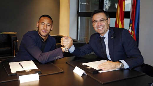 Liga, Neymar rinnova fino al 2021: «Qui è casa mia»