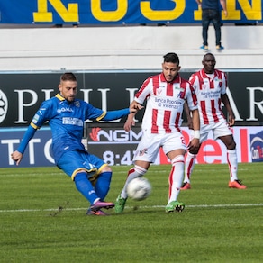 Serie B: Vicenza-Frosinone 1-1, le immagini del match