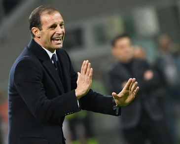 Juventus, Allegri: «Gol buono, il Milan ha fatto gioco di squadra...»