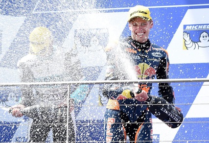Moto3 Phillip Island, Binder: «Contento della gara, bravo Darryn!»