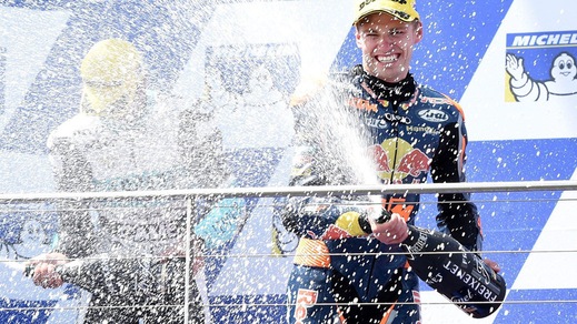 Moto3 Phillip Island, Binder: «Contento della gara, bravo Darryn!»