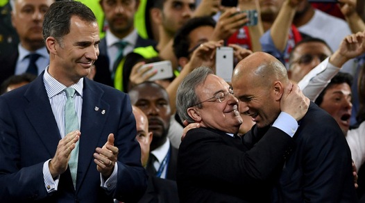 Perez: «L'acquisto di Zidane dalla Juve determinante per il Real Madrid»