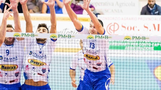 Volley: A2 Maschile Girone Bianco, Tuscania vince ma che fatica !