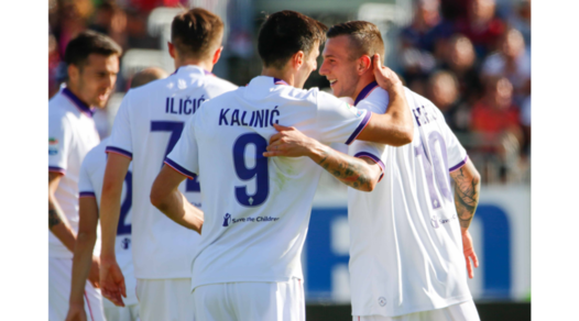 Serie A, Cagliari-Fiorentina: le immagini della goleada del Sant'Elia