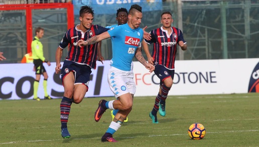 Napoli, Hamsik: «Danneggiati dall'espulsione di Gabbiadini»