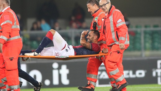 Serie A Bologna, Maietta out: stop di quattro settimane