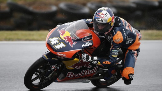 Moto3 Malesia, Binder va in pole